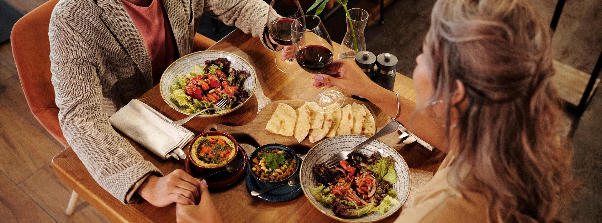 Couple having a meaningful conversation about values and beliefs